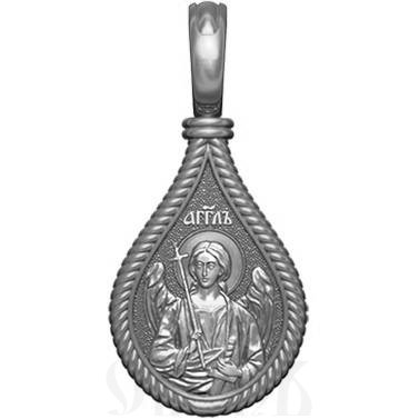 нательная икона св. мученица ариадна (алина, арина) промисская, серебро 925 проба с родированием (арт. 06.044р)